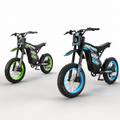 Buzymoto DAT70 Blue & Green Electric Bike Combo | DBM DirtBikeMall