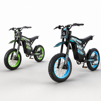 DAT70 Blue & Green Electric Bike Combo | DBM DirtBikeMall