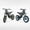 DAT70 Blue & Green Electric Bike Combo | DBM DirtBikeMall