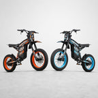 Buzymoto DAT70 Blue & Orange Electric Bike Combo | DBM DirtBikeMall